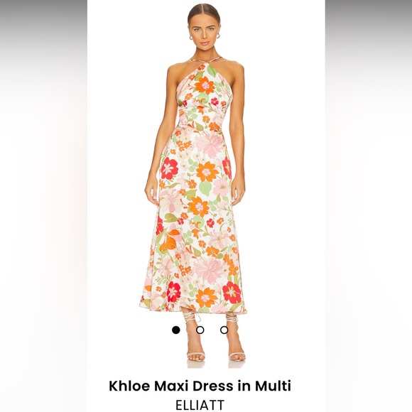 Elliatt Dresses & Skirts - Elliatt Khloe Maxi Dress in Multi from Revolve